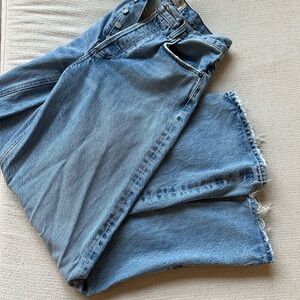 Agolde low slung baggy